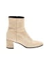 M. Gemi Ivory Ankle Boots Size EU 38 - photo 1