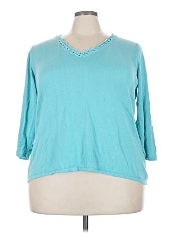 Cato 3/4 Sleeve Top (view 1)
