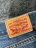 Levi's Chevron-herringbone Blue Jeans Size 16 - photo 7