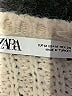 Zara Color Block Ivory Pullover Sweater Size M - photo 7