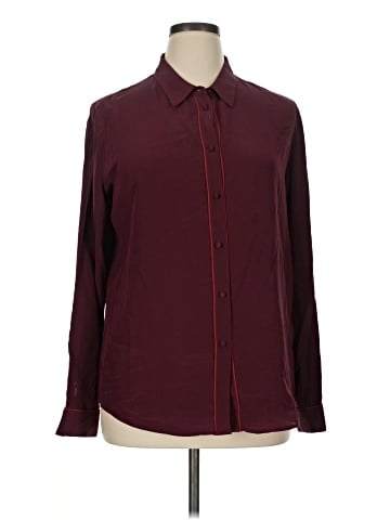 Baldwin Kansas City Long Sleeve Silk Top (view 1)