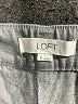Ann Taylor LOFT Chevron-herringbone Gray Casual Pants Size 6 - photo 7
