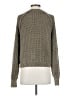 Free People 100% Cotton Chevron-herringbone Gray Pullover Sweater Size XS - photo 2