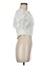 Shein 100% Polyester White Ivory Short Sleeve Blouse Size 8 - 10 - photo 4