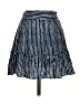 Walker & Wade 100% Rayon Stripes Blue Casual Skirt Size XS - photo 1