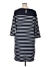 L.L.Bean 100% Cotton Stripes Blue Casual Dress Size XL - photo 2