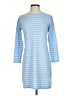 Sail to Sable Stripes Blue Casual Dress Size S - photo 1