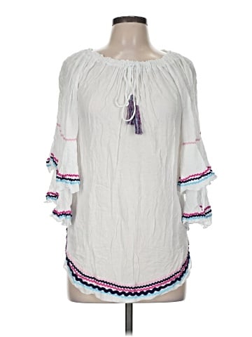 Surf Gypsy 3/4 Sleeve Blouse (view 1)