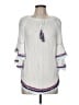 Surf Gypsy White 3/4 Sleeve Blouse Size M - photo 1