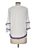 Surf Gypsy White 3/4 Sleeve Blouse Size M - photo 2