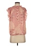Maison d' Amelie 100% Polyester Pink Sleeveless Blouse Size S - photo 1