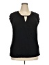 Sejour 100% Rayon Black Sleeveless Blouse Size 2X - photo 1