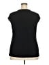 Sejour 100% Rayon Black Sleeveless Blouse Size 2X - photo 2