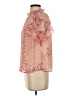 Maison d' Amelie 100% Polyester Pink Sleeveless Blouse Size S - photo 5
