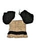 Assorted Brands 100% Polyester Gold Short Sleeve Blouse Size M (kids) - photo 1