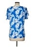 One World 100% Polyester Blue Short Sleeve T-Shirt Size L - photo 2