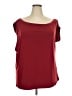 Torrid Burgundy Short Sleeve Top Size 2X Plus (2) - photo 1