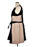 DKNY Color Block Black Casual Dress Size 16 - photo 5