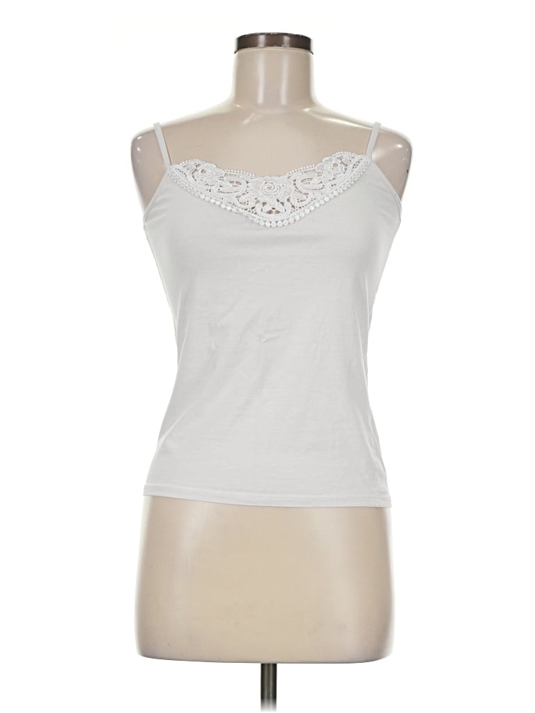 Pre-owned Assorted Brands Sleeveless T-shirt In Ivory