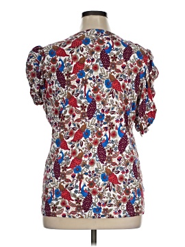 Ann Taylor LOFT Short Sleeve Blouse (view 2)