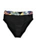 Assorted Brands Tropical Black Swimsuit Bottoms Size S - photo 1