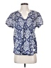 Odd Molly 100% Cotton Blue Short Sleeve Blouse Size 2 - photo 1