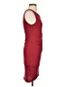 Tildon Solid Burgundy Cocktail Dress Size S - photo 4
