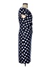 Eliza J Polka Dots Blue Casual Dress Size 12 - photo 4