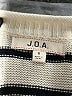 JOA Stripes Ivory Pullover Sweater Size S - photo 7
