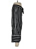 Cupio 100% Viscose Stripes Black Casual Pants Size L - photo 4