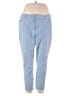 Cj Banks Stripes Blue Jeggings Size 18 - photo 1