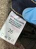 Just Black Stripes Blue Jeans Size 26 waist - photo 5