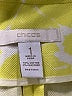 Chico's Print Yellow Blazer Size Med (1) - photo 6
