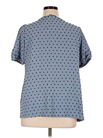 BLOOMCHIC Short Sleeve Blouse (view 2)