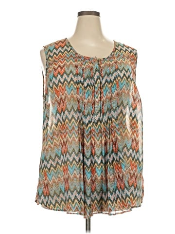 Signature Studio Sleeveless Blouse (view 1)