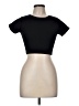 Mirrou Black Short Sleeve Top Size Med - Lg - photo 1