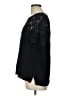 DR2 100% Rayon Black Short Sleeve Blouse Size L - photo 5