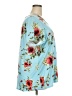 Cathy-Jo Blue Short Sleeve Blouse Size 2X - photo 4