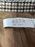 ASTR The Label 100% Polyester Houndstooth Brown Blazer Size XL - photo 6