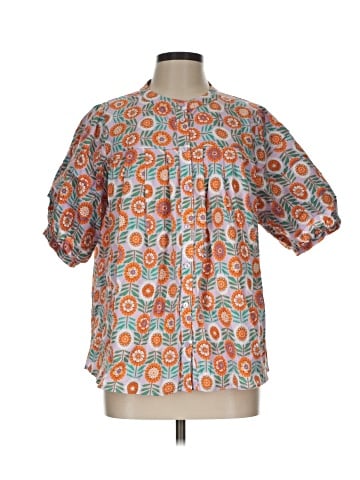 Karlie Short Sleeve Blouse (view 1)