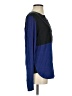Calvin Klein Color Block Blue Long Sleeve Blouse Size S - photo 4