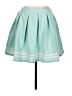 Hot Topic Solid Teal Casual Skirt Size Lg (0) - photo 1