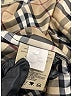 Burberry 100% Polyester Black Brown Raincoat Size EU (IT) 48 / US 12 - photo 6