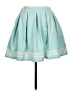 Hot Topic Solid Teal Casual Skirt Size Lg (0) - photo 2