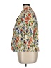 Zara Basic Floral Orange 3/4 Sleeve Blouse Size XL - photo 5