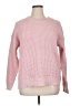 Time and Tru 100% Polyester Checkered-gingham Pink Pullover Sweater Size XL - photo 1