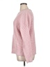 Time and Tru 100% Polyester Checkered-gingham Pink Pullover Sweater Size XL - photo 5