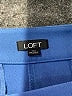Ann Taylor LOFT Solid Blue Casual Pants Size 14 - photo 7