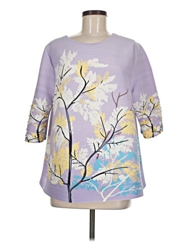 Beulah Style 3/4 Sleeve Blouse (view 1)