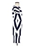 Esley Stripes White Casual Dress Size S - photo 4